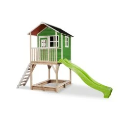 EXIT TOYS EXIT Loft 700 Houten Speelhuis - Groen Online Kopen? -EXIT TOYS Winkel 600x600 12