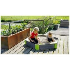 EXIT TOYS EXIT Aksent Houten Zandbak Zeshoek 160x140cm Online Kopen? -EXIT TOYS Winkel 600x600 1326