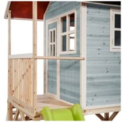 EXIT TOYS EXIT Loft 500 Houten Speelhuis - Blauw Online Kopen? -EXIT TOYS Winkel 600x600 133