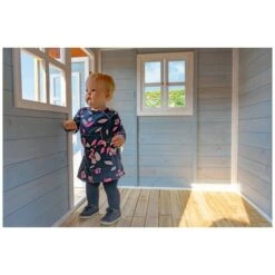 EXIT TOYS EXIT Loft 500 Houten Speelhuis - Blauw Online Kopen? -EXIT TOYS Winkel 600x600 144
