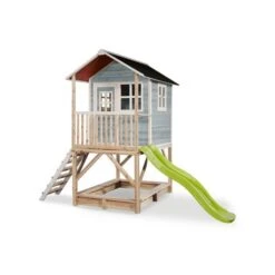 EXIT TOYS EXIT Loft 500 Houten Speelhuis - Blauw Online Kopen? -EXIT TOYS Winkel 600x600 145