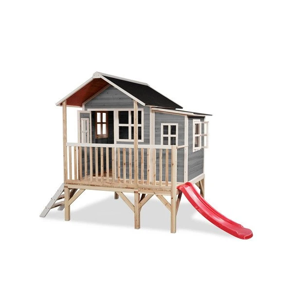EXIT TOYS EXIT Loft 350 Houten Speelhuis - Grijs Online Kopen? 2 EXIT TOYS EXIT Loft 350 Houten Speelhuis - Grijs Online Kopen? - Afbeelding 2
