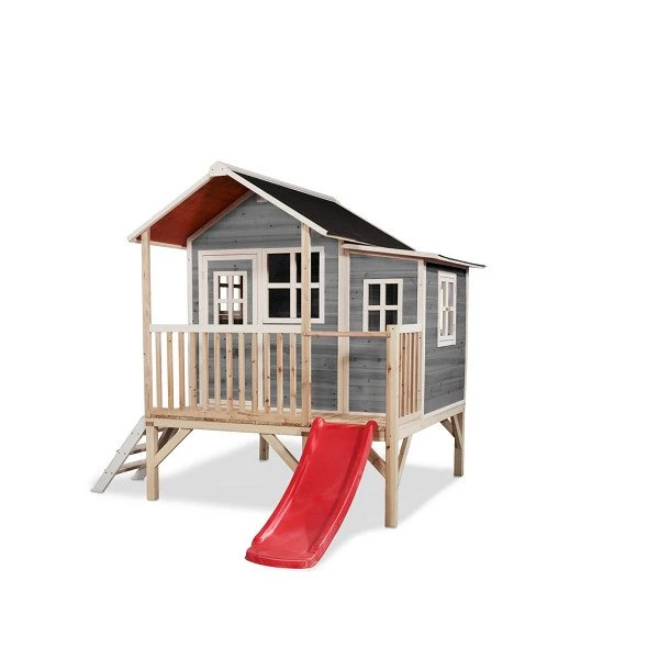 EXIT TOYS EXIT Loft 350 Houten Speelhuis - Grijs Online Kopen? 4 EXIT TOYS EXIT Loft 350 Houten Speelhuis - Grijs Online Kopen? - Afbeelding 4