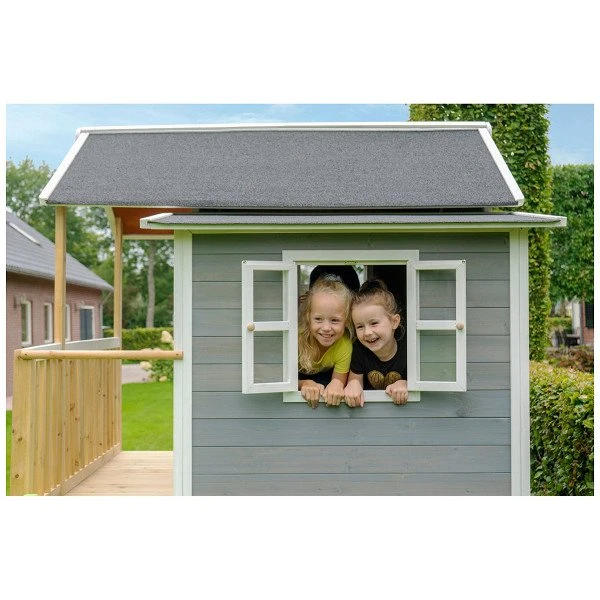 EXIT TOYS EXIT Loft 350 Houten Speelhuis - Grijs Online Kopen? 14 EXIT TOYS EXIT Loft 350 Houten Speelhuis - Grijs Online Kopen? - Afbeelding 14