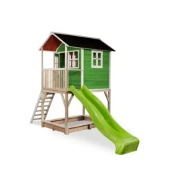 EXIT TOYS EXIT Loft 700 Houten Speelhuis - Groen Online Kopen? -EXIT TOYS Winkel 600x600 2