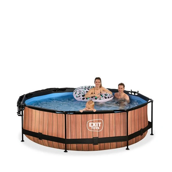 EXIT TOYS EXIT Wood Zwembad ø300x76cm Met Filterpomp En Schaduwdoek - Online Kopen? 8 EXIT TOYS EXIT Wood Zwembad ø300x76cm Met Filterpomp En Schaduwdoek - Online Kopen? - Afbeelding 8