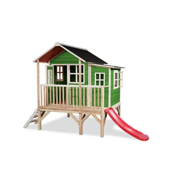 EXIT TOYS EXIT Loft 350 Houten Speelhuis - Groen Online Kopen? 2 EXIT TOYS EXIT Loft 350 Houten Speelhuis - Groen Online Kopen? - Afbeelding 2
