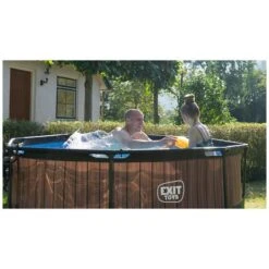 EXIT TOYS EXIT Stone Zwembad ø244x76cm Met Filterpomp - Grijs Online Kopen? -EXIT TOYS Winkel 600x600 2186