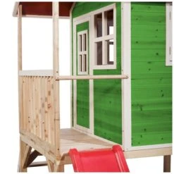 EXIT TOYS EXIT Loft 300 Houten Speelhuis - Groen Online Kopen? -EXIT TOYS Winkel 600x600 23