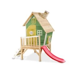 EXIT TOYS EXIT Fantasia 300 Houten Speelhuis - Groen Online Kopen? -EXIT TOYS Winkel 600x600 250
