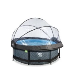 EXIT TOYS EXIT Stone Zwembad ø244x76cm Met Filterpomp En Overkapping Online Kopen?