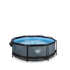 EXIT TOYS EXIT Stone Zwembad ø244x76cm Met Filterpomp En Overkapping Online Kopen? -EXIT TOYS Winkel 600x600 2609