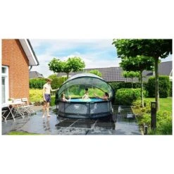 EXIT TOYS EXIT Stone Zwembad ø300x76cm Met Filterpomp En Overkapping Online Kopen? -EXIT TOYS Winkel 600x600 2639