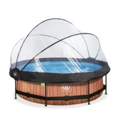 EXIT TOYS EXIT Wood Zwembad ø300x76cm Met Filterpomp En Overkapping - Online Kopen? -EXIT TOYS Winkel 600x600 2719
