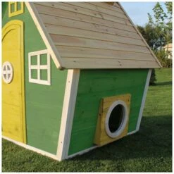 EXIT TOYS EXIT Fantasia 100 Houten Speelhuis - Groen Online Kopen? -EXIT TOYS Winkel 600x600 280