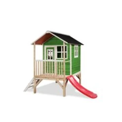 EXIT TOYS EXIT Loft 300 Houten Speelhuis - Groen Online Kopen? -EXIT TOYS Winkel 600x600 30