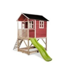 EXIT TOYS EXIT Loft 500 Houten Speelhuis - Rood Online Kopen? -EXIT TOYS Winkel 600x600 302