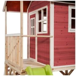 EXIT TOYS EXIT Loft 500 Houten Speelhuis - Rood Online Kopen? -EXIT TOYS Winkel 600x600 303