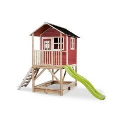EXIT TOYS EXIT Loft 500 Houten Speelhuis - Rood Online Kopen? -EXIT TOYS Winkel 600x600 316
