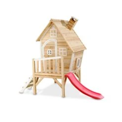 EXIT TOYS EXIT Fantasia 300 Houten Speelhuis - Naturel Online Kopen? -EXIT TOYS Winkel 600x600 359