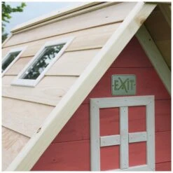 EXIT TOYS EXIT Fantasia 100 Houten Speelhuis - Rood Online Kopen? -EXIT TOYS Winkel 600x600 375
