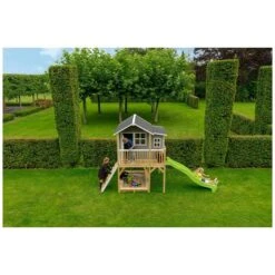 EXIT TOYS EXIT Loft 550 Houten Speelhuis - Grijs Online Kopen? -EXIT TOYS Winkel 600x600 408