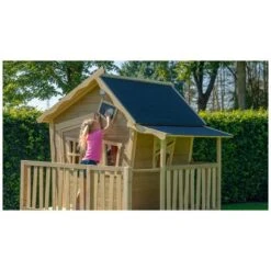 EXIT TOYS EXIT Crooky 350 Houten Speelhuis - Grijsbeige Online Kopen? -EXIT TOYS Winkel 600x600 436