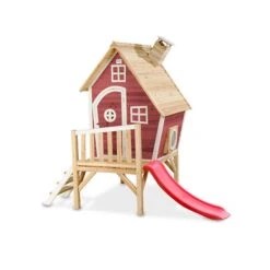 EXIT TOYS EXIT Fantasia 300 Houten Speelhuis - Rood Online Kopen? -EXIT TOYS Winkel 600x600 464