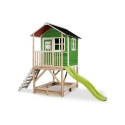 EXIT TOYS EXIT Loft 500 Houten Speelhuis - Groen Online Kopen?
