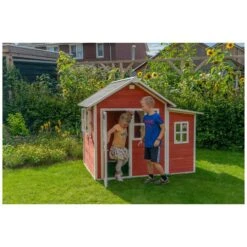 EXIT TOYS EXIT Loft 150 Houten Speelhuis - Rood Online Kopen? -EXIT TOYS Winkel 600x600 513