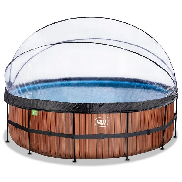 EXIT TOYS EXIT Wood Zwembad ø488x122cm Met Zandfilterpomp En Overkapp Online Kopen? 14 EXIT TOYS EXIT Wood Zwembad ø488x122cm Met Zandfilterpomp En Overkapp Online Kopen? - Afbeelding 14