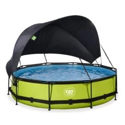 EXIT TOYS EXIT Lime Zwembad ø360x76cm Met Filterpomp En Schaduwdoek - Online Kopen? -EXIT TOYS Winkel 600x600 614
