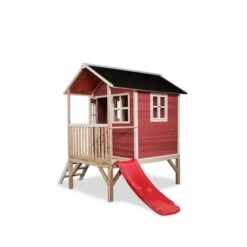 EXIT TOYS EXIT Loft 300 Houten Speelhuis - Rood Online Kopen? -EXIT TOYS Winkel 600x600 78