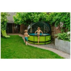 EXIT TOYS EXIT Lime Zwembad ø244x76cm Met Filterpomp En Overkapping - Online Kopen? -EXIT TOYS Winkel 600x600 821