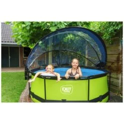 EXIT TOYS EXIT Lime Zwembad ø244x76cm Met Filterpomp En Overkapping - Online Kopen? -EXIT TOYS Winkel 600x600 824