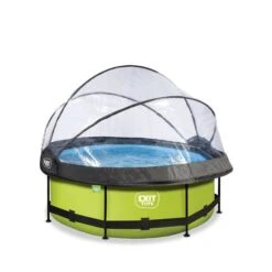 EXIT TOYS EXIT Lime Zwembad ø244x76cm Met Filterpomp En Overkapping - Online Kopen? -EXIT TOYS Winkel 600x600 825
