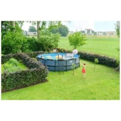 EXIT TOYS EXIT Black Leather Zwembad ø488x122cm Met Filterpomp - Zwar Online Kopen? -EXIT TOYS Winkel 600x600 850