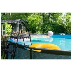 EXIT TOYS EXIT Black Leather Zwembad ø488x122cm Met Filterpomp - Zwar Online Kopen? -EXIT TOYS Winkel 600x600 852