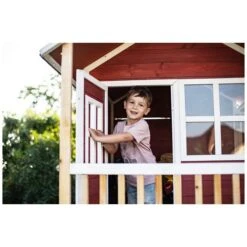 EXIT TOYS EXIT Loft 300 Houten Speelhuis - Rood Online Kopen? -EXIT TOYS Winkel 600x600 86