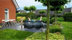 EXIT TOYS EXIT Wood Zwembad - 300 X 76 Cm - Met Filterpomp -EXIT TOYS Winkel 678 1200 exit 30 12 10 10 int 8