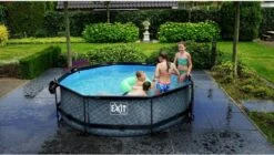 EXIT TOYS EXIT Wood Zwembad - 300 X 76 Cm - Met Filterpomp -EXIT TOYS Winkel 681 1200 exit 30 12 10 10 int 6
