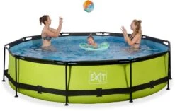 EXIT TOYS EXIT Lime Zwembad - 360 X 76 Cm - Met Filterpomp -EXIT TOYS Winkel 765 1200 exit 30 12 12 40 int 3