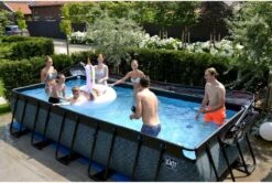 EXIT TOYS EXIT Stone Zwembad - 540 X 250 X 100 Cm - Met Zandfilterpomp En Trap -EXIT TOYS Winkel 808 1200 exit 30 17 53 00 int 12