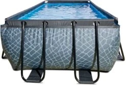 EXIT TOYS EXIT Stone Zwembad - 540 X 250 X 122 Cm - Met Zandfilterpomp En Trap -EXIT TOYS Winkel 810 1200 exit 30 27 53 00 int 3