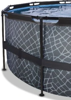 EXIT TOYS EXIT Stone Zwembad - 450 X 122 Cm - Met Zandfilterpomp En Trap -EXIT TOYS Winkel 900 638 exit 30 27 15 00 int 3