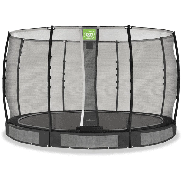 EXIT TOYS EXIT Allure Class Ic Ground Trampoline ø 366 Cm Met Veiligheidsnet, Groen 1 EXIT TOYS EXIT Allure Class Ic Ground Trampoline ø 366 Cm Met Veiligheidsnet, Groen