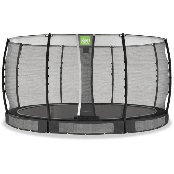EXIT TOYS EXIT Allure Classic Grond Trampoline ø 427cm - Zwart 1 EXIT TOYS EXIT Allure Classic Grond Trampoline ø 427cm - Zwart