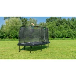 EXIT TOYS EXIT Allure Classic Trampoline 214x366cm - Zwart -EXIT TOYS Winkel exit allure classic trampoline 214x366cm zwart 7