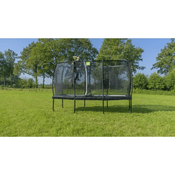 EXIT TOYS EXIT Allure Premium Trampoline 214x366cm - Zwart 2 EXIT TOYS EXIT Allure Premium Trampoline 214x366cm - Zwart - Afbeelding 2