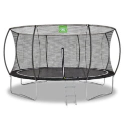 EXIT TOYS EXIT Black Edition Trampoline ΓΈ427cm - Zwart